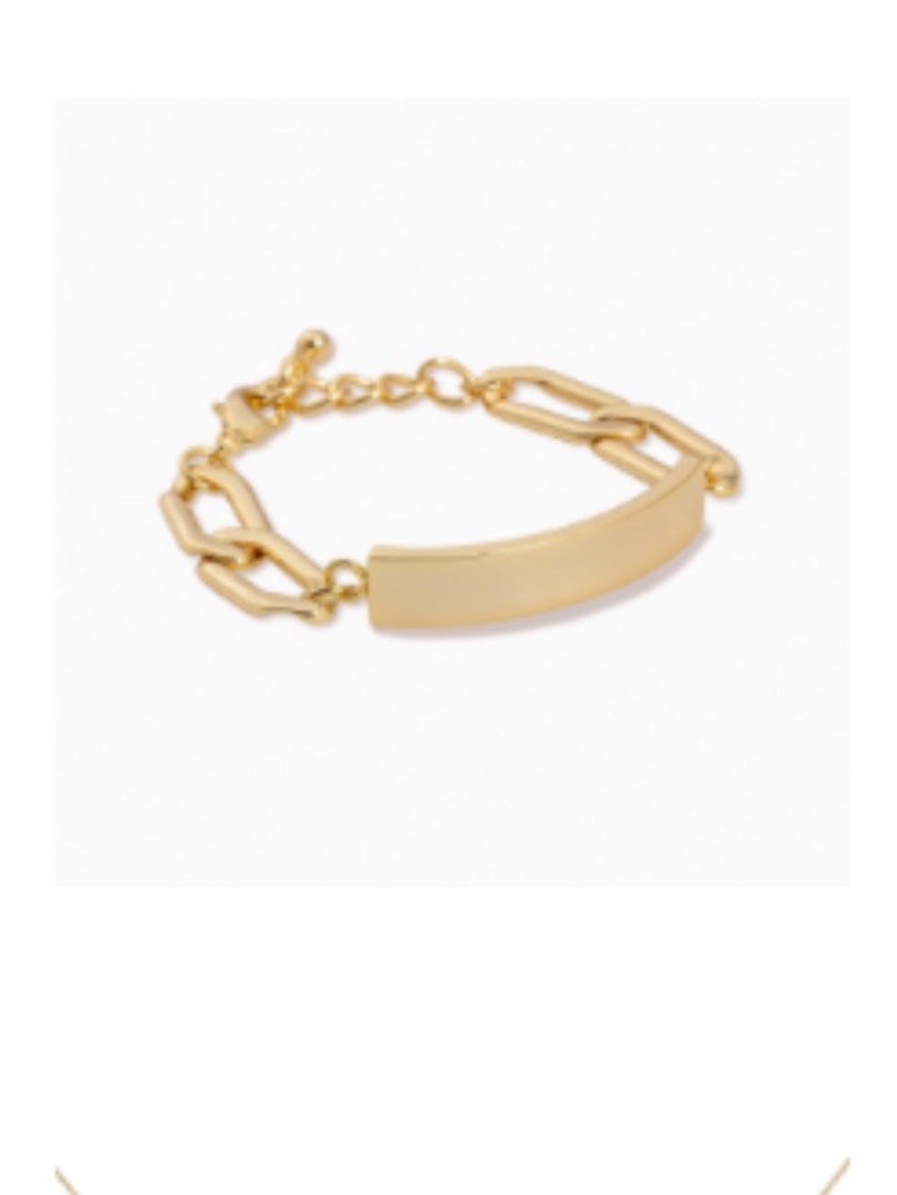 Uncommon James Gold Bar Bracelet